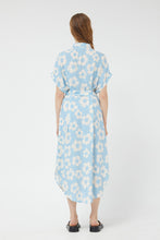 Load image into Gallery viewer, Compania Fantastica Blue Floral Print Dress
