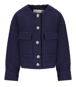 Essentiel Antwerp Navy Blue Jacket