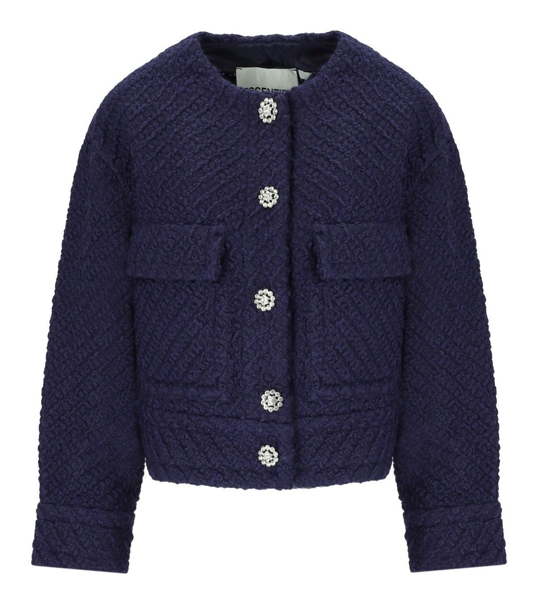 Essentiel Antwerp Navy Blue Jacket