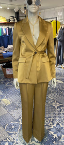 Beatrice B Tobacco Suit Jacket