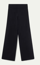 Load image into Gallery viewer, Compania Fantastica Black Knit Semi Flared Trousers
