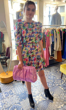 Load image into Gallery viewer, Essentiel Antwerp Multi-coloured Silk Mini Dress
