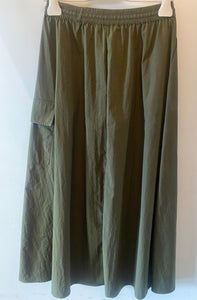 RDF Army Green Cargo Skirt