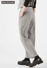 Load image into Gallery viewer, PENNYBLACK Grey Pinstripe Suit Trousers
