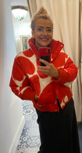 Load image into Gallery viewer, Essentiel Antwerp Red Heart Reversible Bomber
