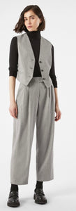 PENNYBLACK Grey Pinstripe Suit Trousers